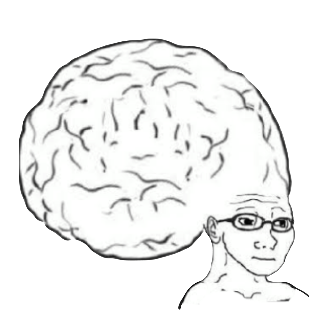 big brain wojak